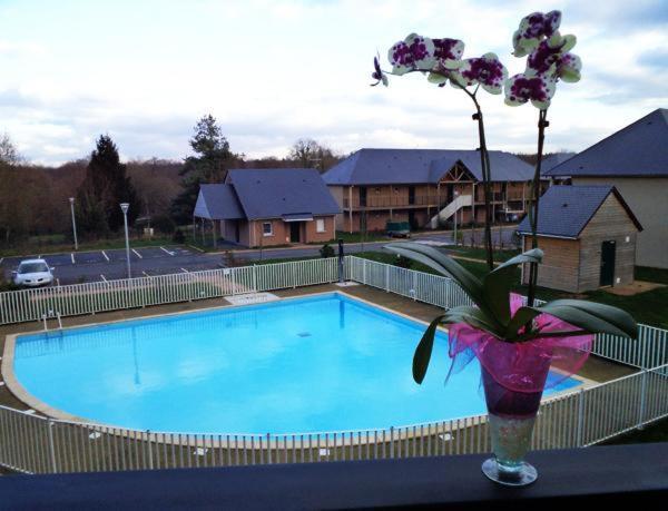 Le Fleur"H"On 11 D'Honfleur, T2 En Residence Avec Piscine, Wifi Et Parking Gratuits Équemauville Dış mekan fotoğraf